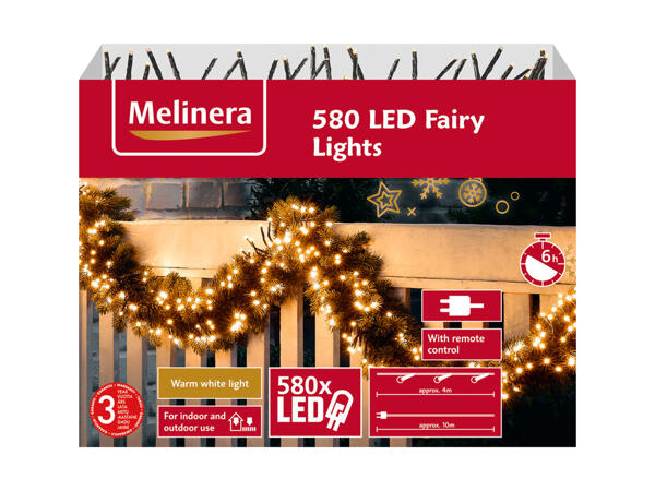 MELINERA(R) Klyngelyskæde med 580 LED'er