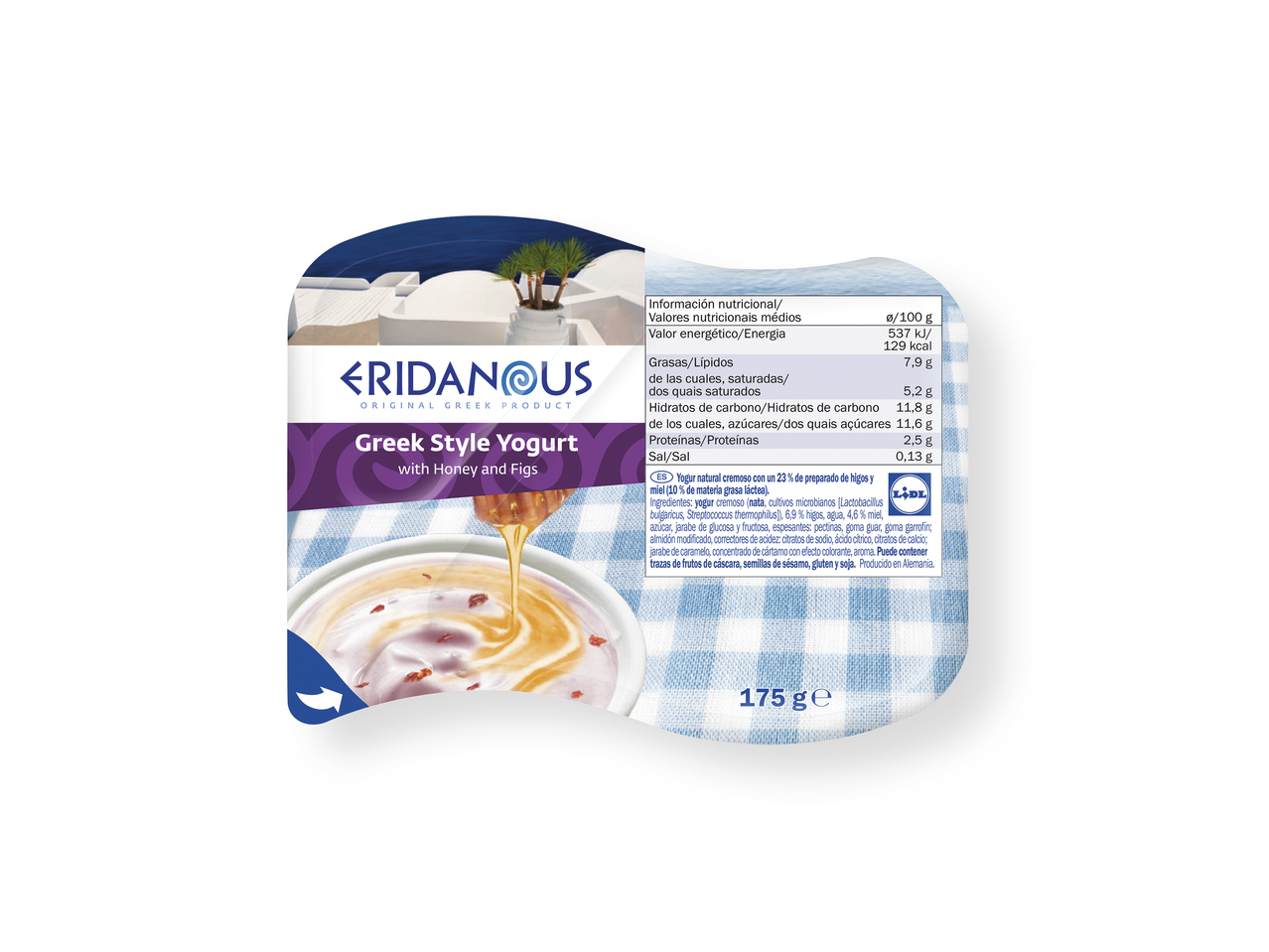 "Eridanous" Yogur griego con miel