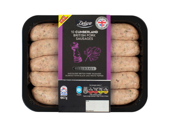Deluxe Cumberland Sausages