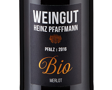 Weingut Heinz Pfaffmann 2016 Bio-Wein Pfalz QbA