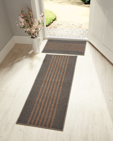 Striped Washable Runner