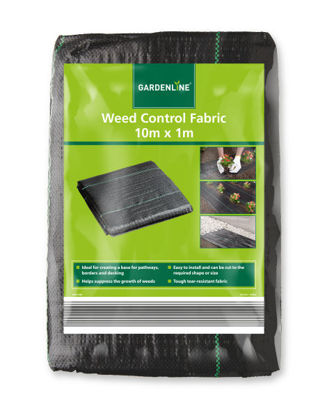 Gardenline 10x1m Weed Control Fabric