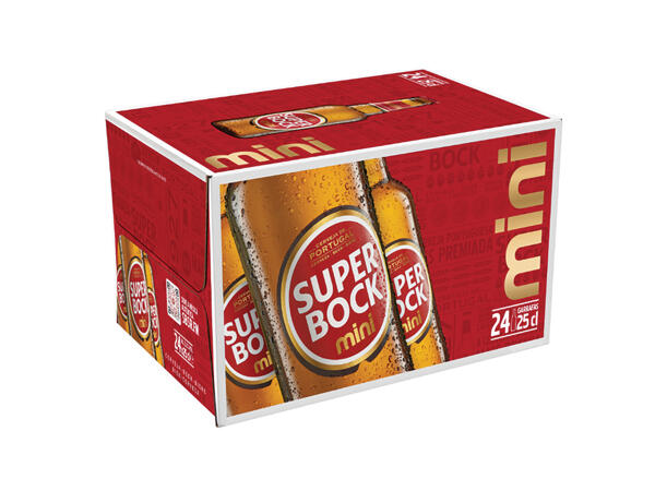 Super Bock(R) Cerveja Mini Pack Económico