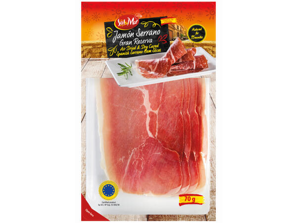 Jamòn Serrano Gran Reserva - Air-Dried Spanish Raw Ham