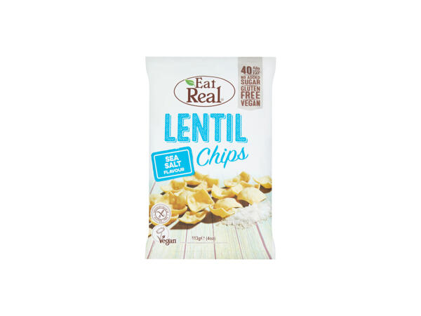 Eat Real Sea Salt Lentil Chips