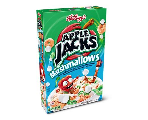 Kellogg's 
 Froot Loops or Apple Jacks with Marshmallows