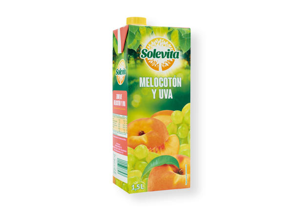 'Solevita(R)' Zumo de melocotón y uva