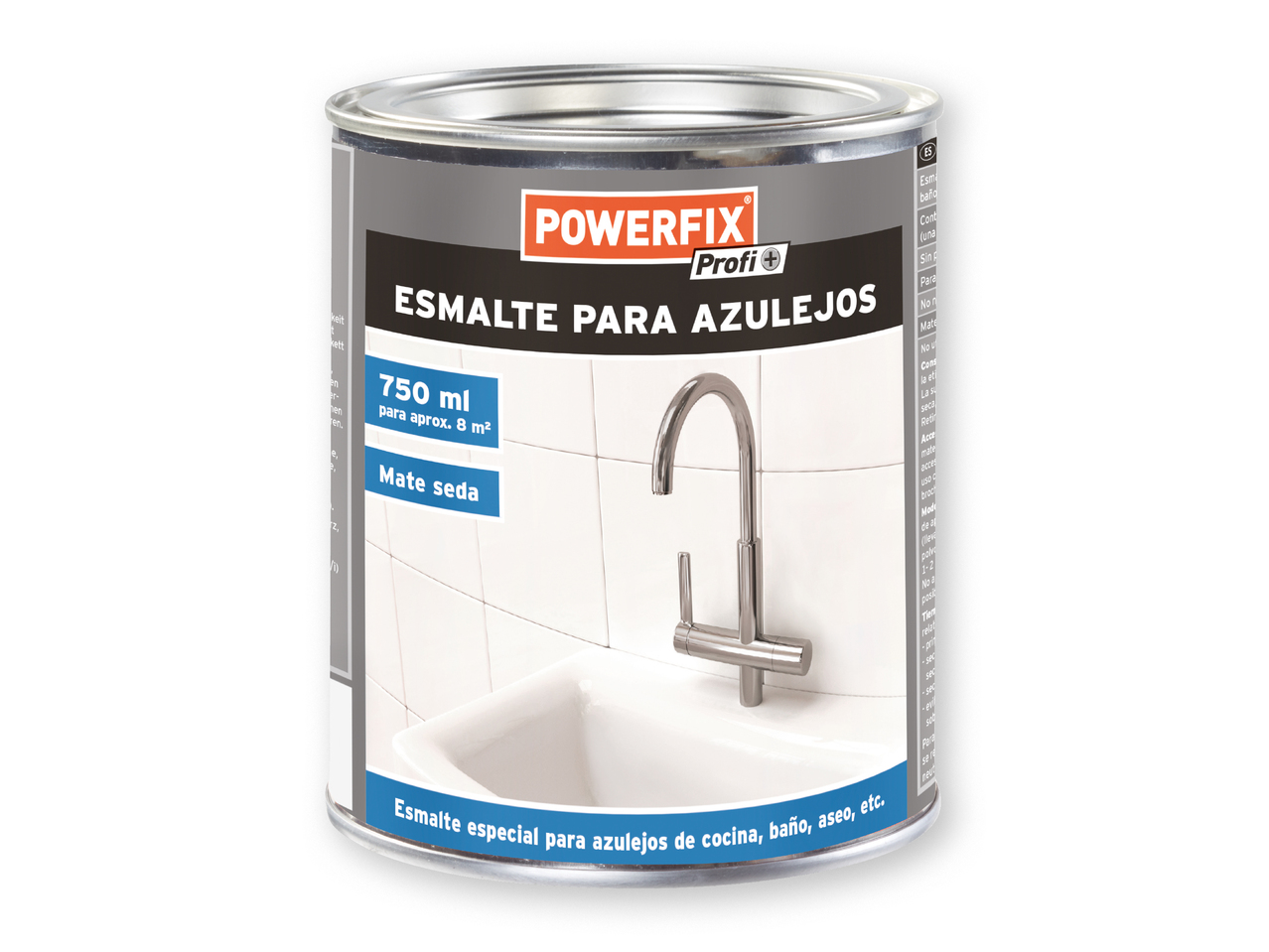 agencia tela canto POWERFIX PROFI+" Esmalte para azulejos - Lidl — España - Specials archive