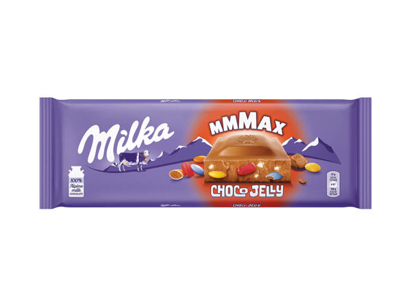 Milka(R) Tablete de Chocolate com Avelãs/ Choco Jelly