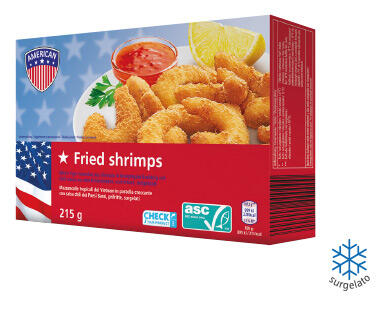 AMERICAN 
 Fried Shrimps