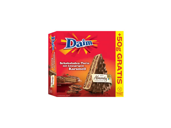 Chocolate cake with Daim