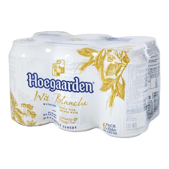 HOEGAARDEN(R) 				Bière blanche, 6 pcs