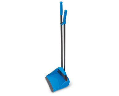 Easy Home Stand-up Dustpan and Broom Set