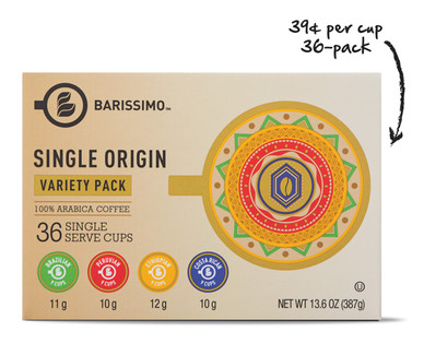 Barissimo Single Origin Single Serve Sampler Pack