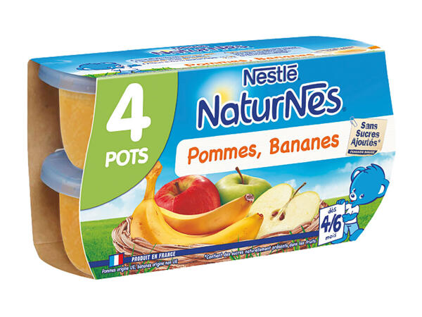 Nestlé naturNes Pommes Bananes