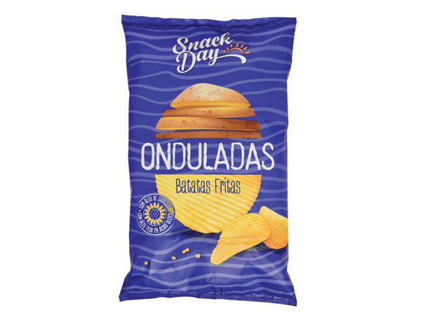 Snack Day(R) Batatas Fritas Onduladas/ Lisas
