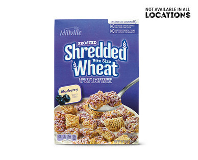 Millville Frosted Bite Size Shredded Wheat
