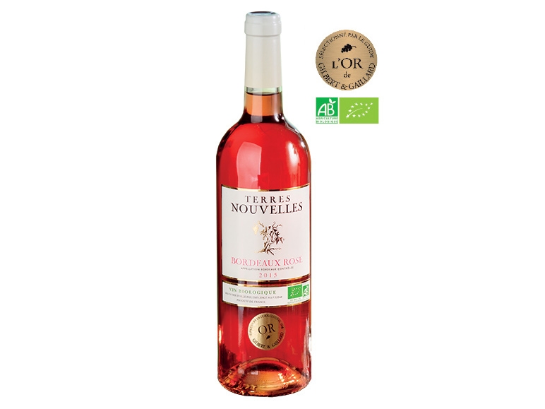 Bordeaux Rosé Bio Terres Nouvelles 2015 AOP