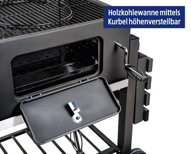 BBQ Holzkohle-Grillwagen