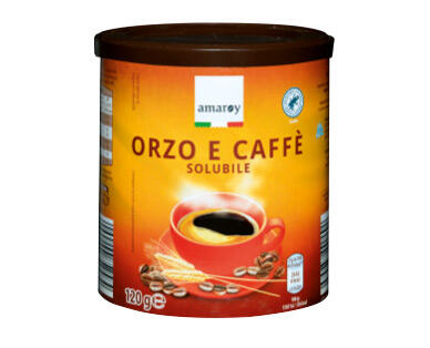 AMAROY 
 Orzo e caffè solubile