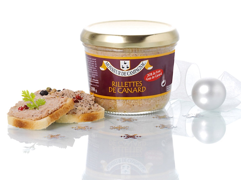 Rillettes de canard au foie gras1