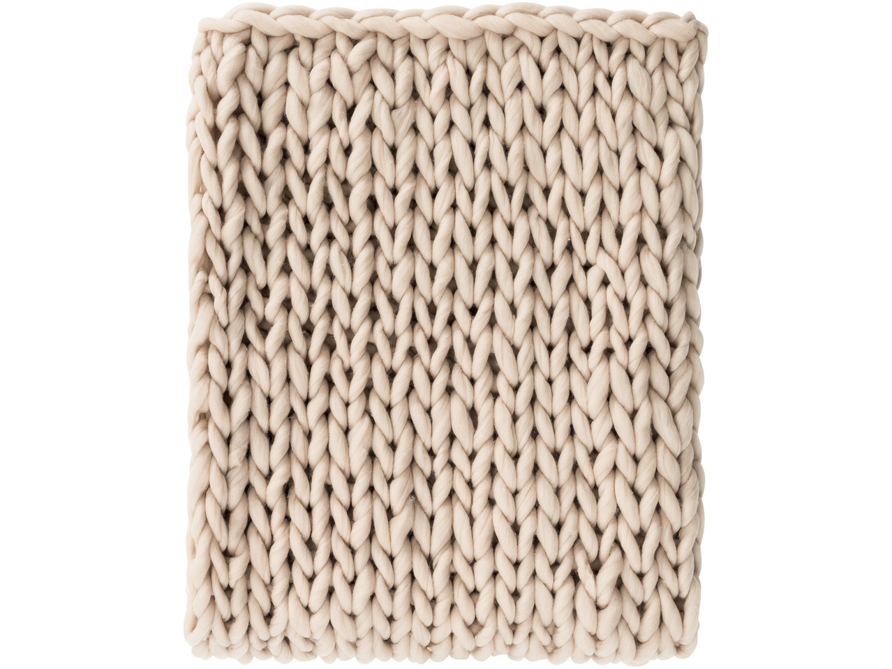 MERADISO(R) Groft strikket tæppe