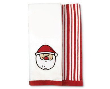 Huntington Home 2-Piece Holiday Towel Set