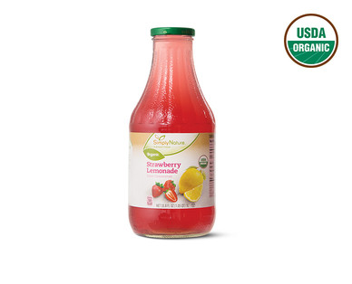 SimplyNature Organic Lemonade or Strawberry Lemonade