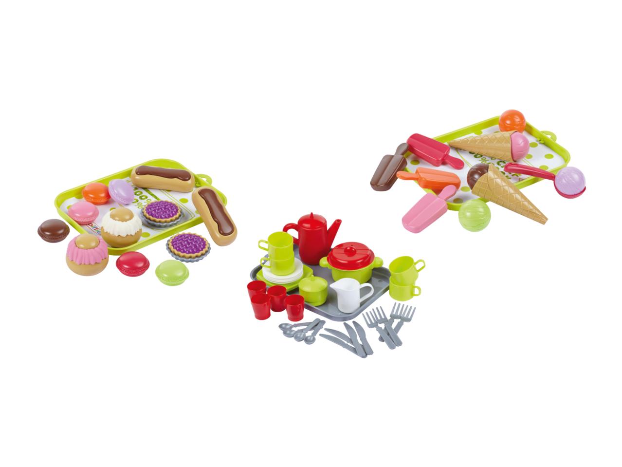ECOIFFIER Plastic Food/Cutlery Sets