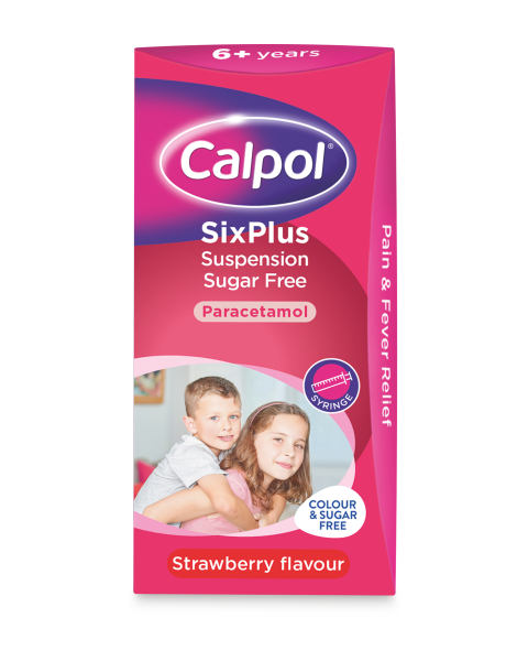 Calpol 6+ Sugar Free 80ml