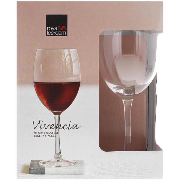 Royal Leerdam verres à vin rouge Vivencia