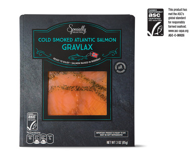 Specially Selected Cold Smoked Salmon Gravlax