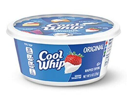 Cool Whip 
 Original Whipped Topping