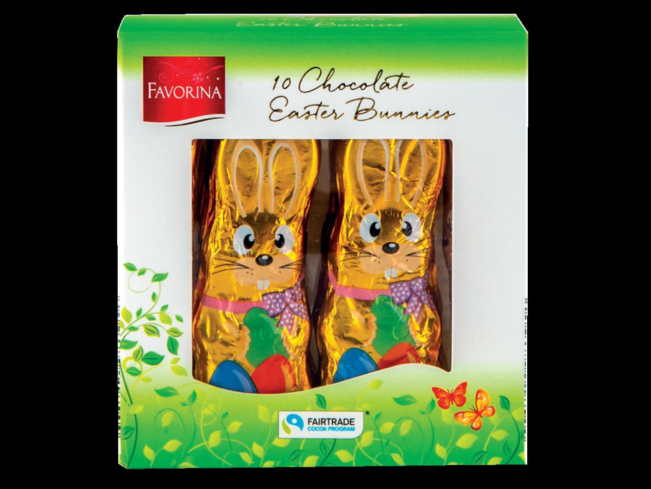 10 Chocolate Easter Bunnies