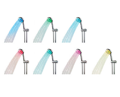 Easy Home 3-Function Color Changing LED Showerhead
