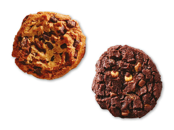 Double eller triple chocolate chip cookie