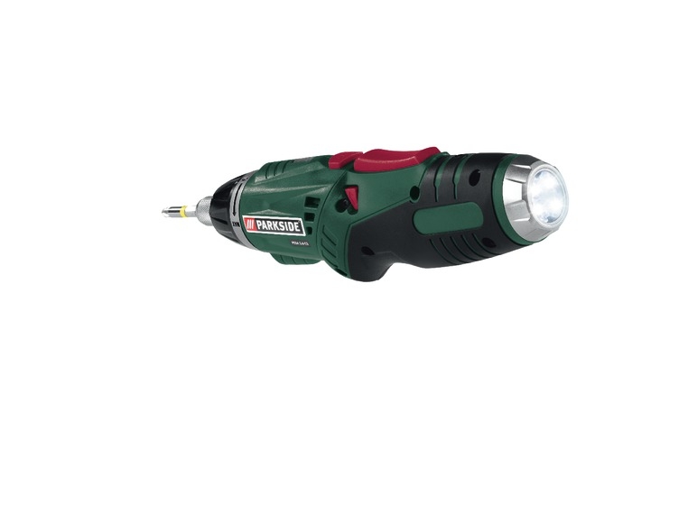 Cordless Screwdriver with Rotating Handle