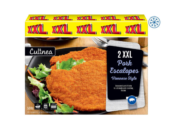 Culinea 2 XXL Viennese-Style Pork Escalopes