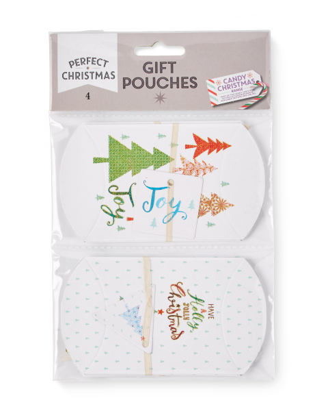 Candy Christmas Gift Pouches