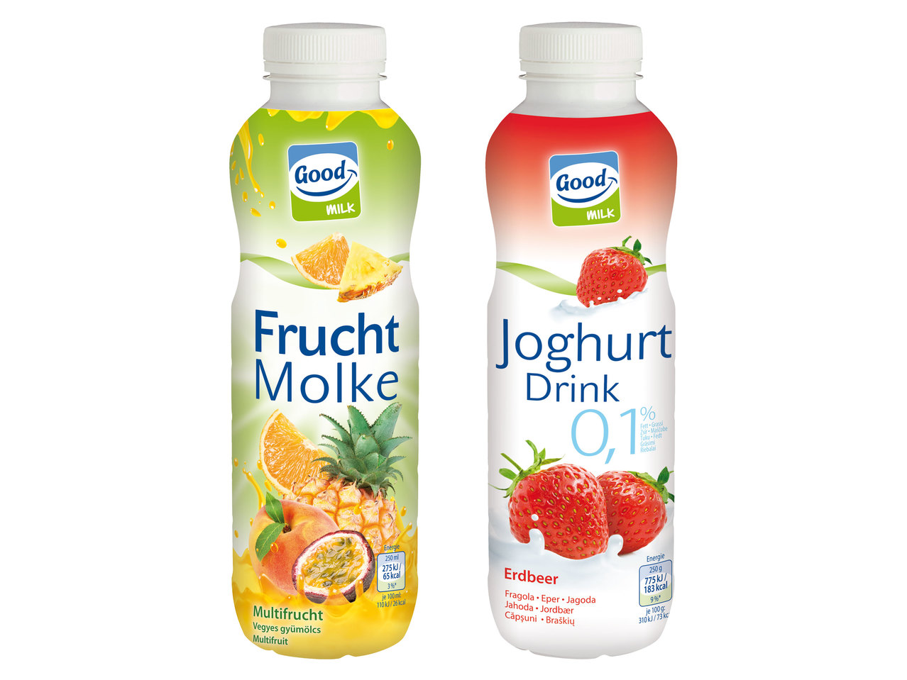 GOOD MILK Fruchtmolke/Joghurtdrink