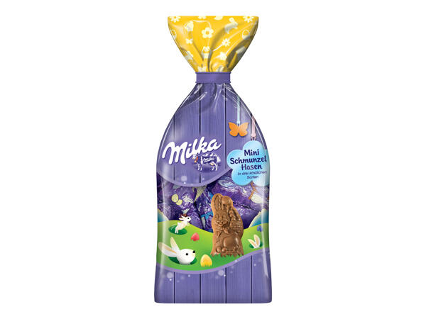 Milka mini lapins en chocolat