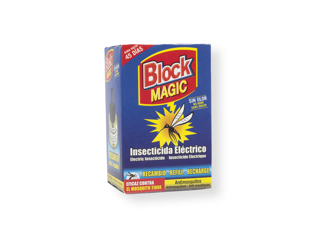 'Block magic(R)' Recambio antimosquitos eléctrico